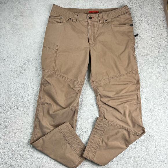 L.L. Bean Men's khaki Hiking Pants size 36x28 outdoor - Picture 2 of 6